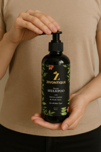 Herbal shampoo: Nature’s Touch Rejuvenates
