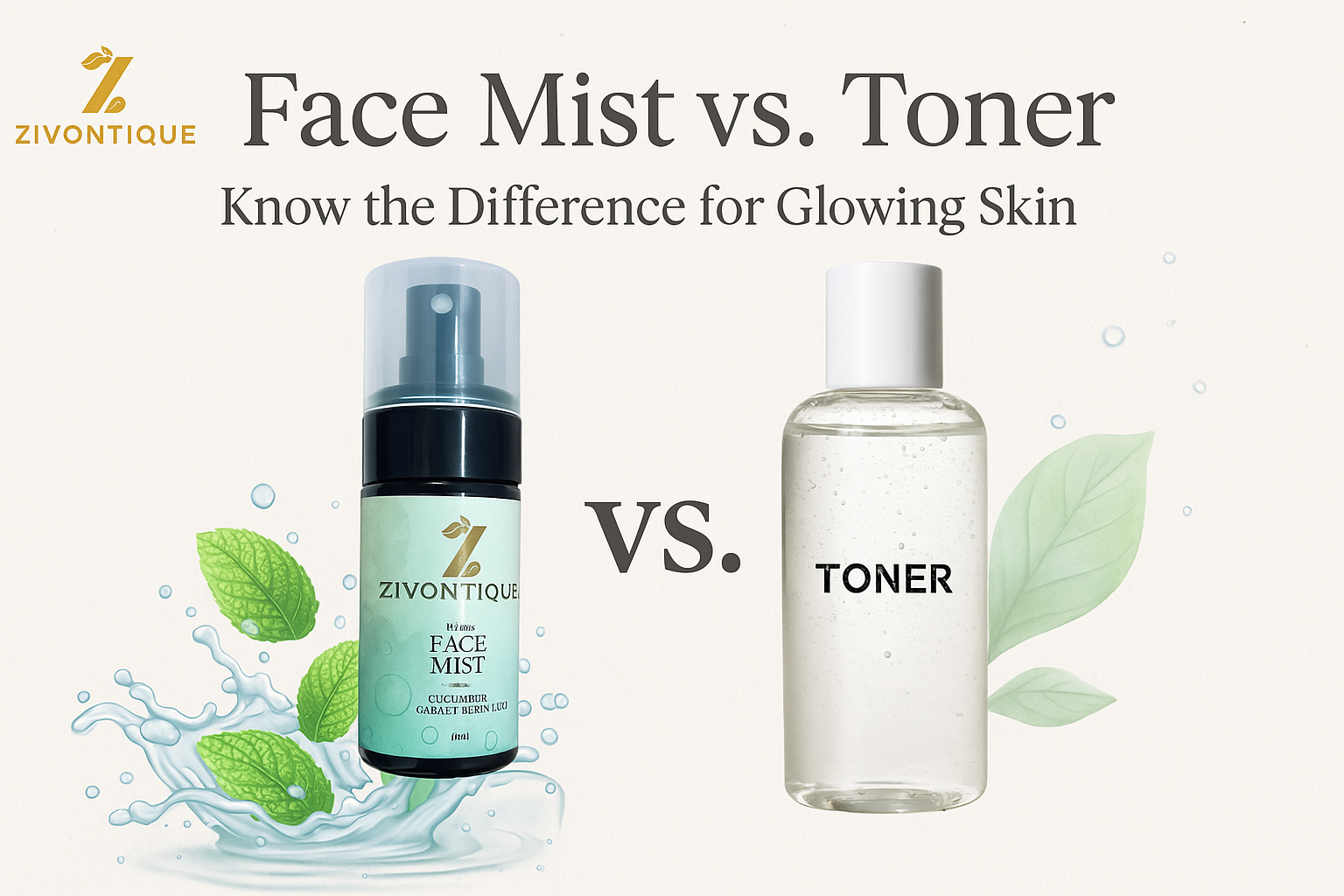 What to Choose: face Mist vs. toner